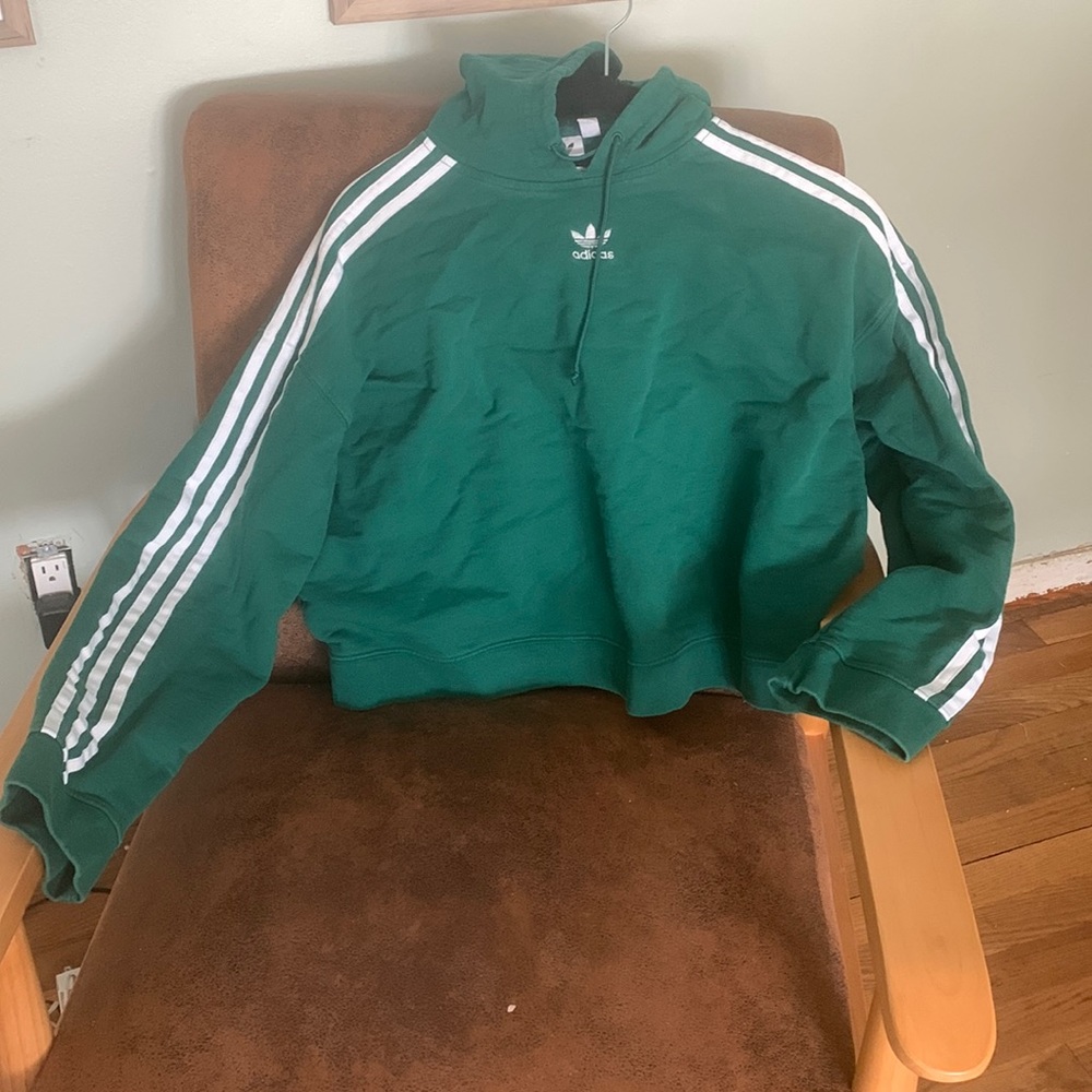 Adidas sweatshirt with hood